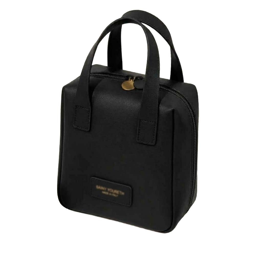 Beauty House Makeup Bag & Cosmetic Organizer (Black)