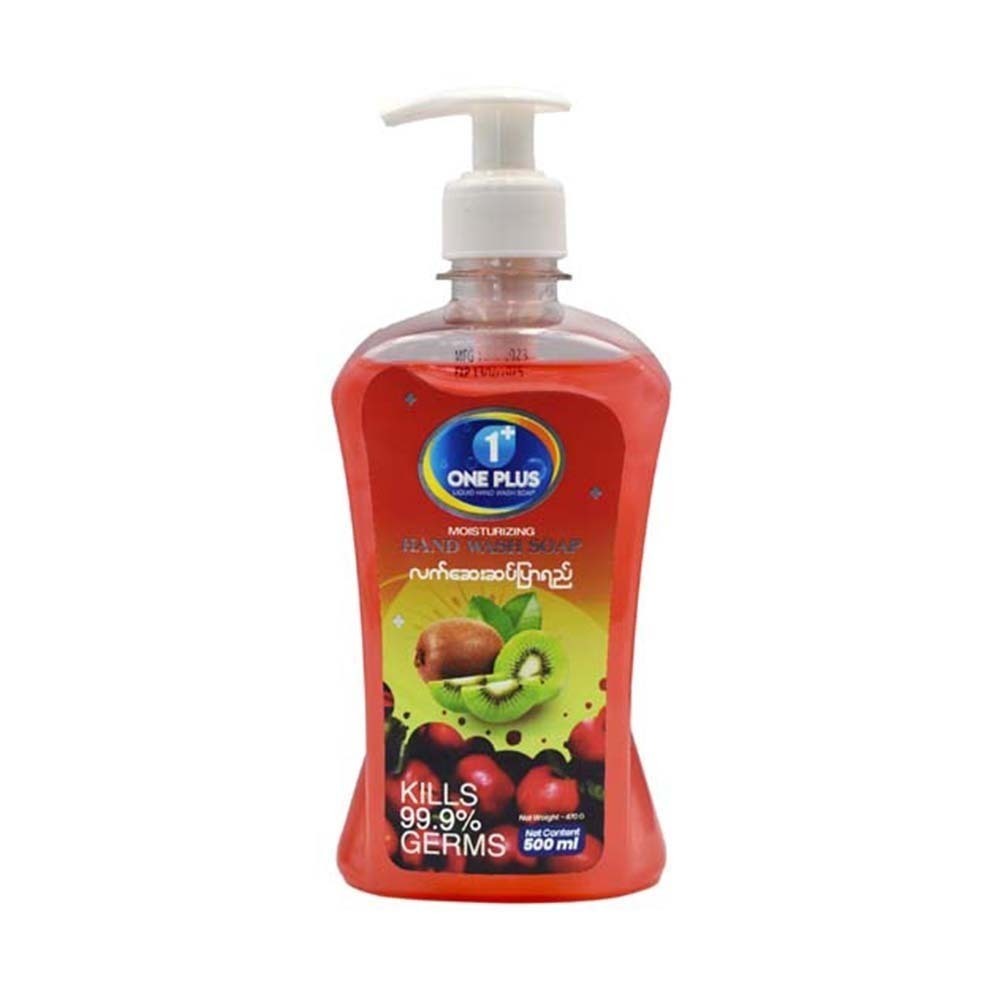 One Plus Hand Wash-Kiwi Apple 500ML