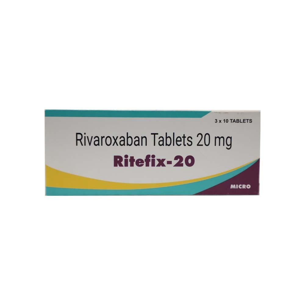 Ritefix-20 Rivaroxaban 10PCS x 3