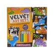 Velvet Art Set Dinosaurs