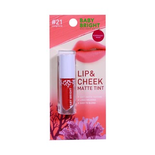 Baby Bright Lip & Cheek Matte Tint 2.4G 18