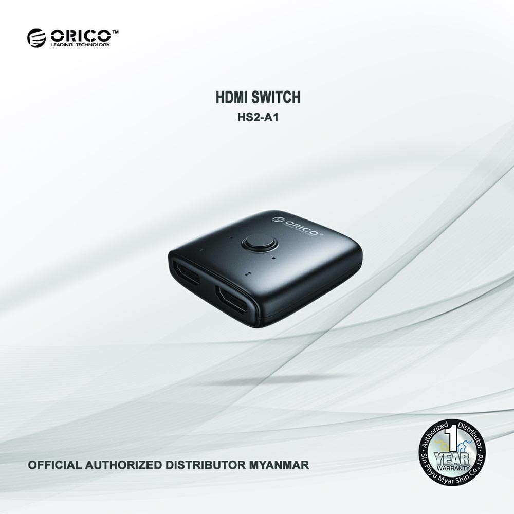 Orico HDMI Switch (Black) ORICO-HS2-A1