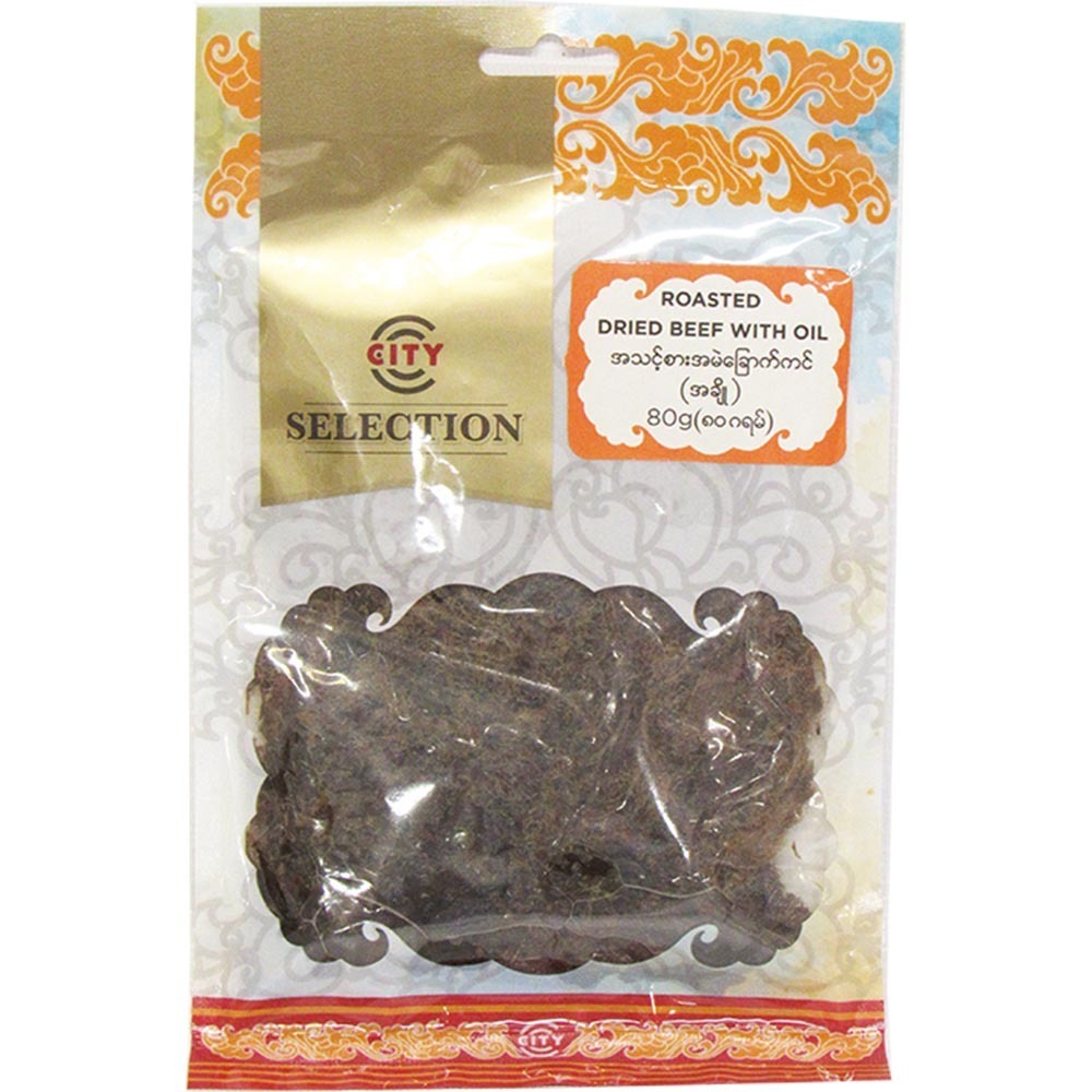 City Selection Roasted Dried Beef Sweet With Oil 80G