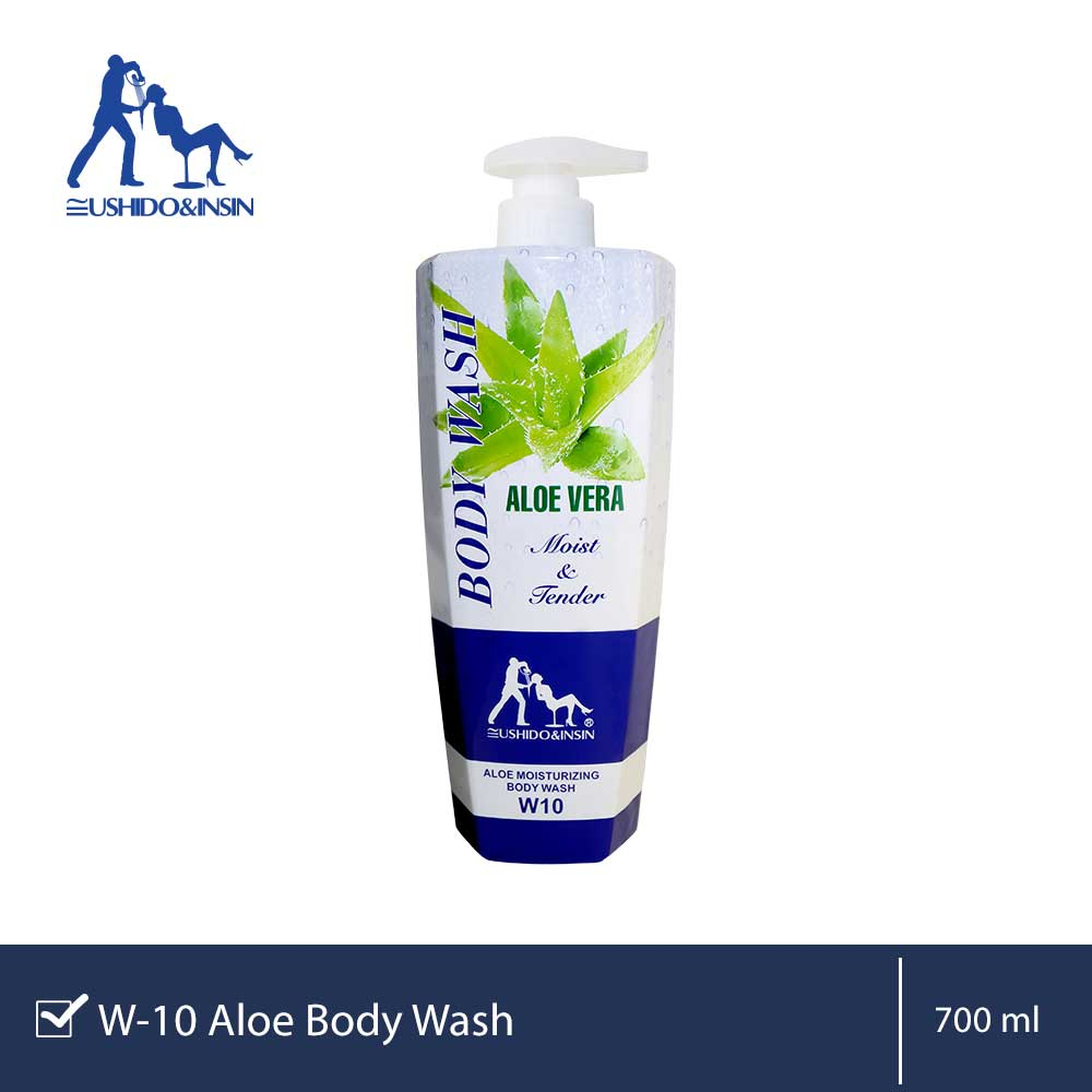 Ushido&Insin Body Wash Aloe Vera 700Ml W-10.