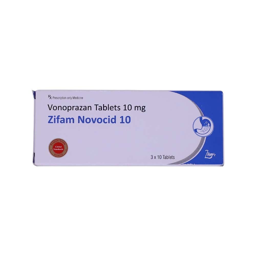 Zifam Novocid 10 Vonoprazan 10MG 10PCS x 3
