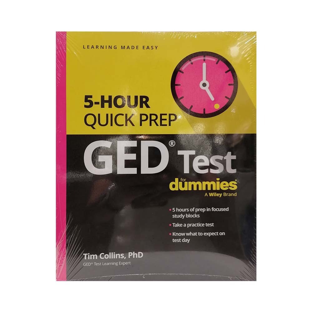 Ged Test 5-Hour Quick Prep For Dummies