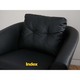 Winner MAX PVC 1/S Sofa Black