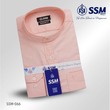 Mandarin Collar Shirt Long Sleeve 2XL (Apricot Orange) SSM-O-P-S-066