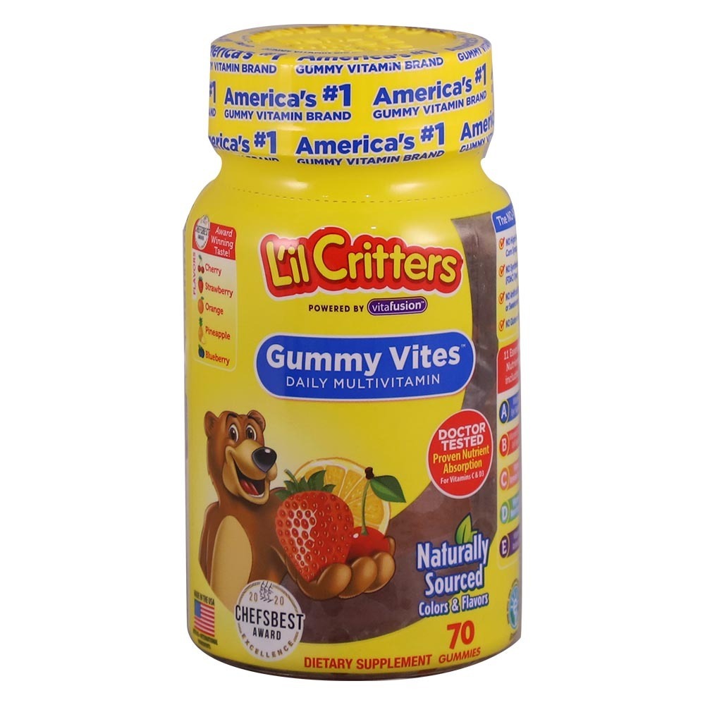 L`Il Critters Gummy Vites 70Gummies