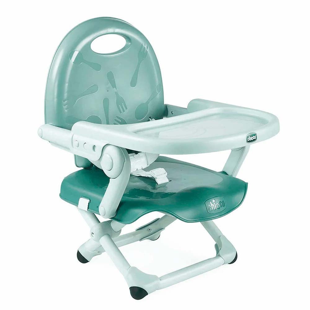 Chicco Booster Seat Pocket Snack Sage (6M+)