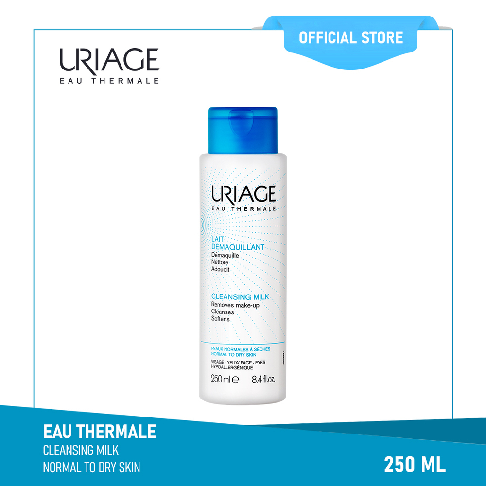 Uriage Eau Cleansing Milk Remover Make-Up 250Ml