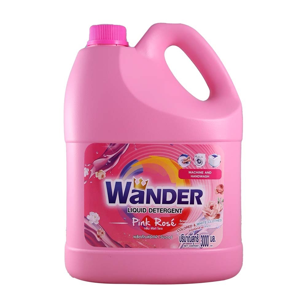 Wander Detergent Liquid Pink Rose 3000ML