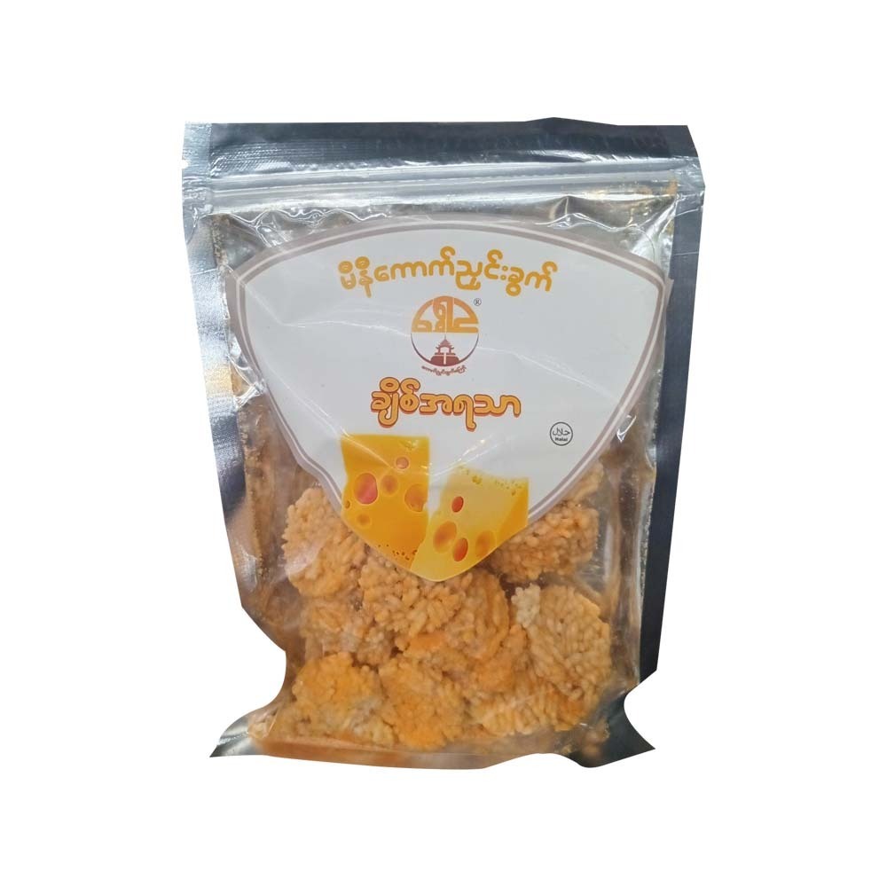 Shwe Au Fried Sticky Rice Cheese 70G