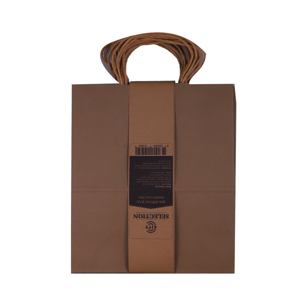 City Selection Shopping Bag 30X25X13CM 10PCS