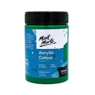 M.M. Acrylic Colour 300ML -Sap Green