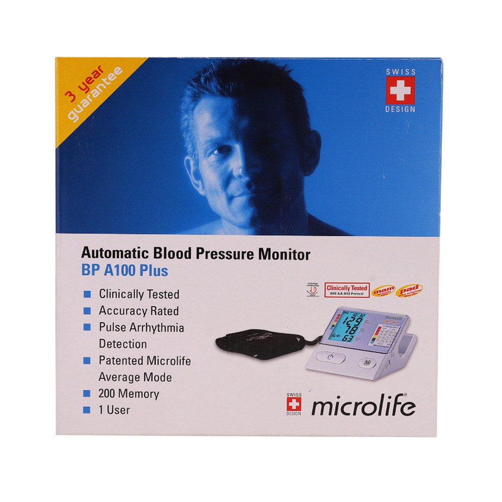 Microlife Automatic Bp Monitor BP A100+ (Arm)