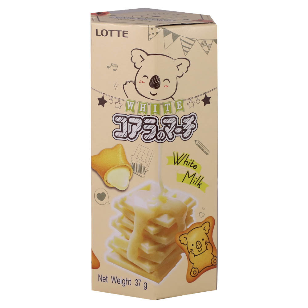 Lotte Koala`S Biscuit White Milk Cream 37G