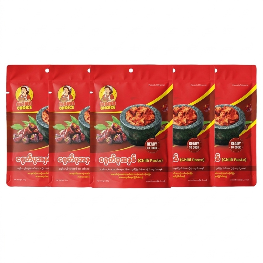 MaMa Choice Chilli Paste 60G x 5PCS