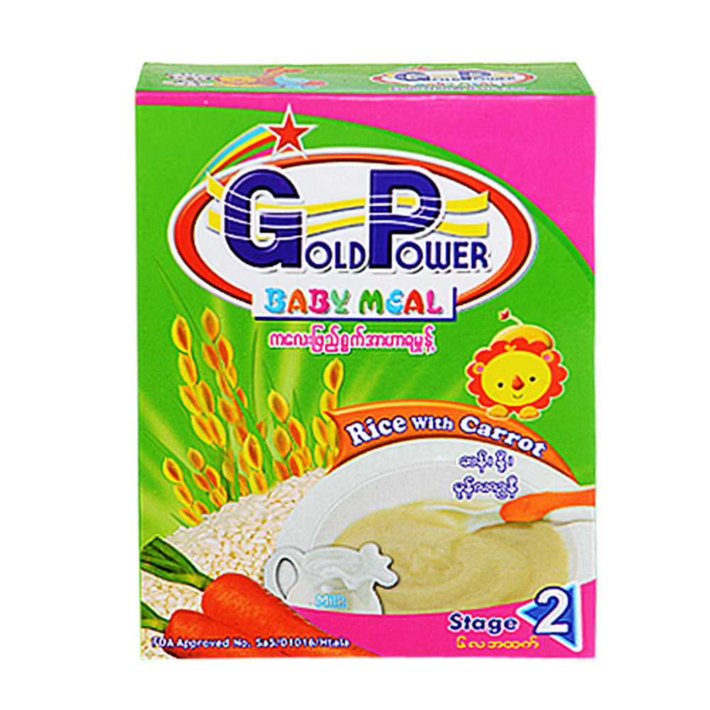 Gold Power Cereal Rice With Carrot Stage2 280G