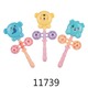 Baby Cele Cute Animal Hand Rattle Toy 11739 1PC Random