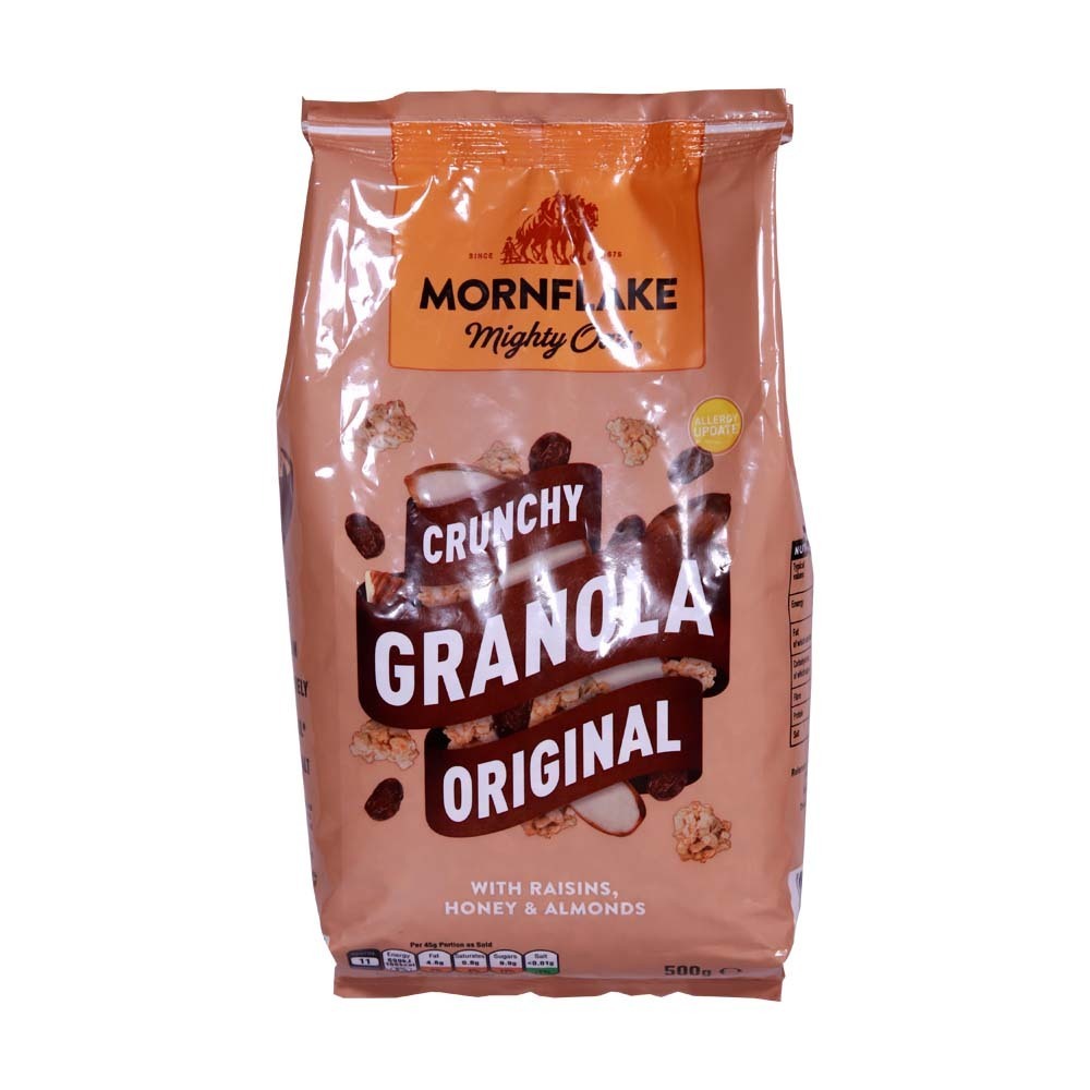 Mornflake Crunchy Granola Original Raisin 500G