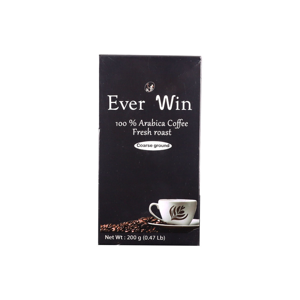 Ever Win 100% Arabica Coffee Coarse Ground 200G