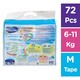 MamyPoko Baby Diaper Extra Dry 72PCS (M)