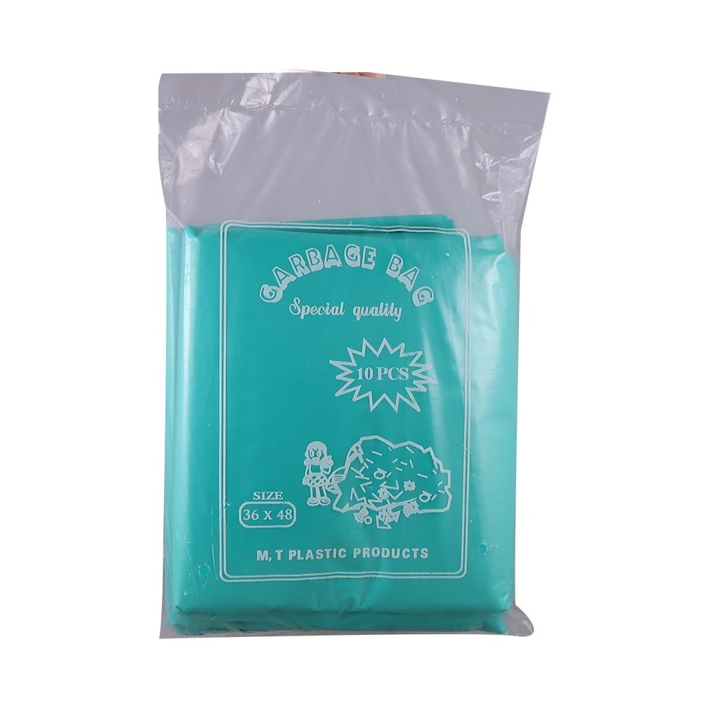 DMT Garbage Bag 36X48IN 10PCS (Green)