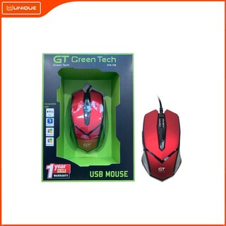 GTM-726 USB Mouse (Black+Silver) 082562