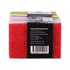 City Selection Scrub Sponge 10X7X3CM 4PCS Fsf210503