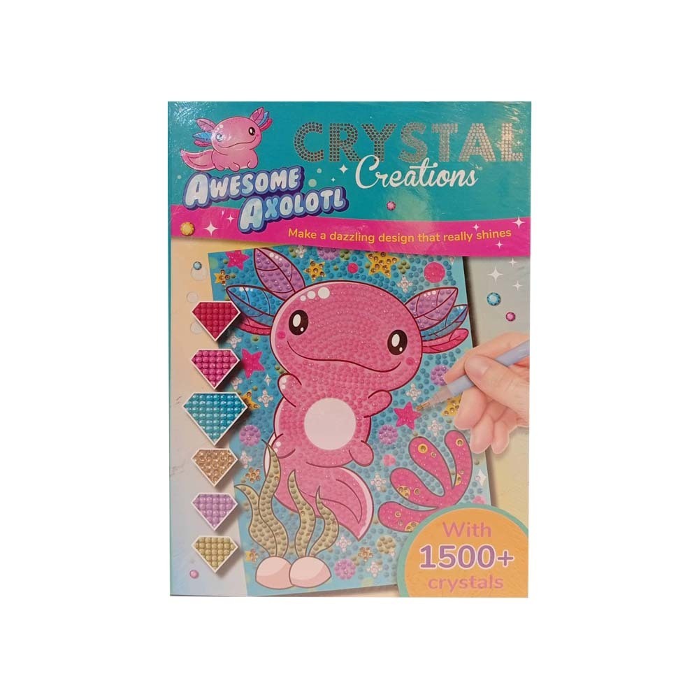 Crystal Creations Awesome Axolotl