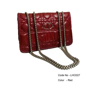 Super Star Ladies Hand  Bag Red LHCD27