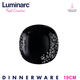 Luminarc Tempered Ombrelle Black Dessert Plate 19CM
