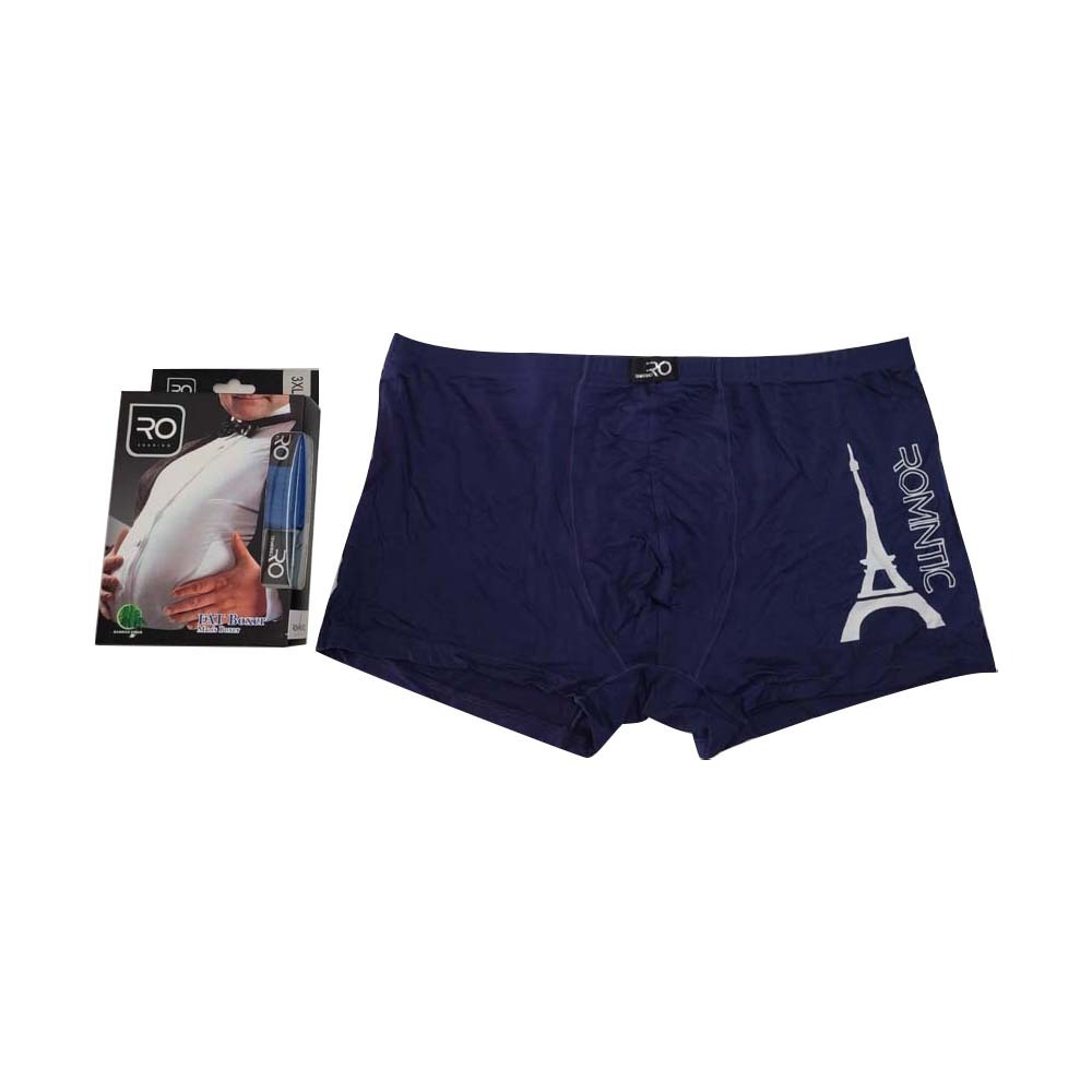 Romantic Men's Underwear Navy Blue 3XL RO:9002