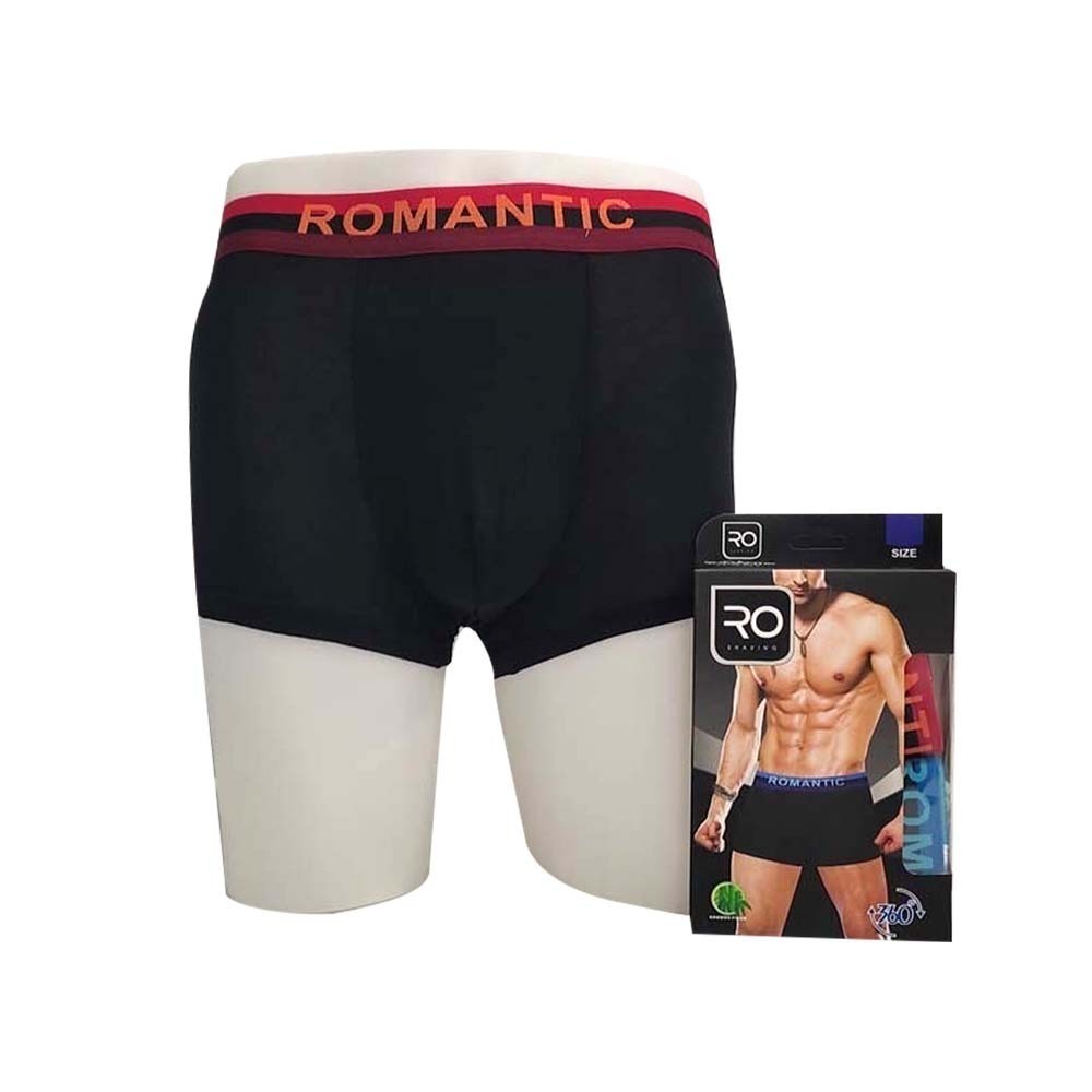 Romantic Men's Underwear Black XL RO:8004