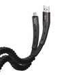 NEW U78 Cotton Treasure Elastic Charging Data Cable For Micro/Black