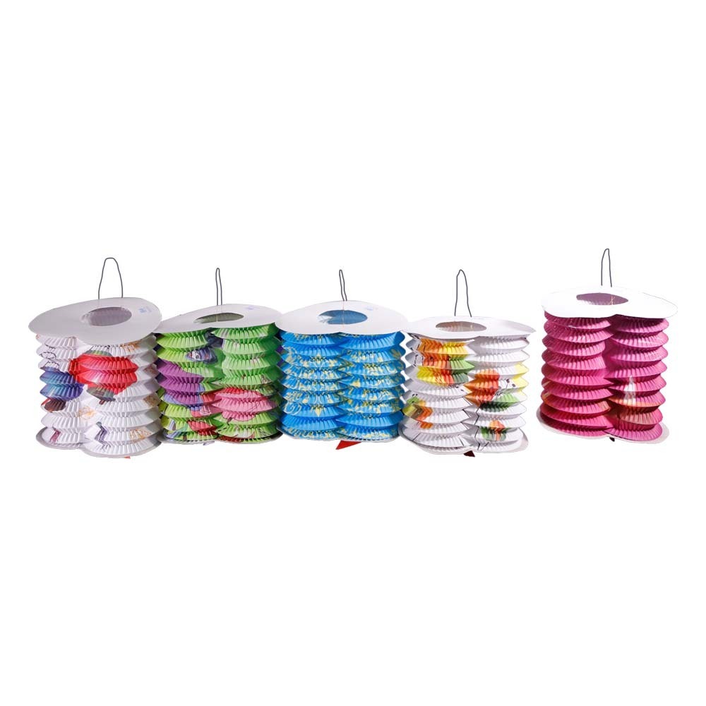 Uncle Gyi Heart Paper Lantern 10PCS