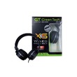 Green Tech Head Phone GTHS - X5 Black