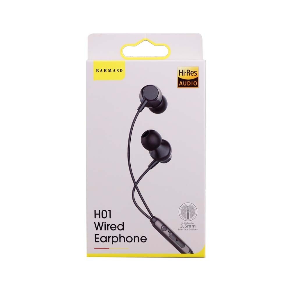 Barmaso Wired Earphone H01