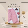 Coral Collection Playful Tone Women Wide-leg CC-004-3 M