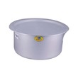 Happy Cook Alu Stock Pot Silver 10IN W-O G-1