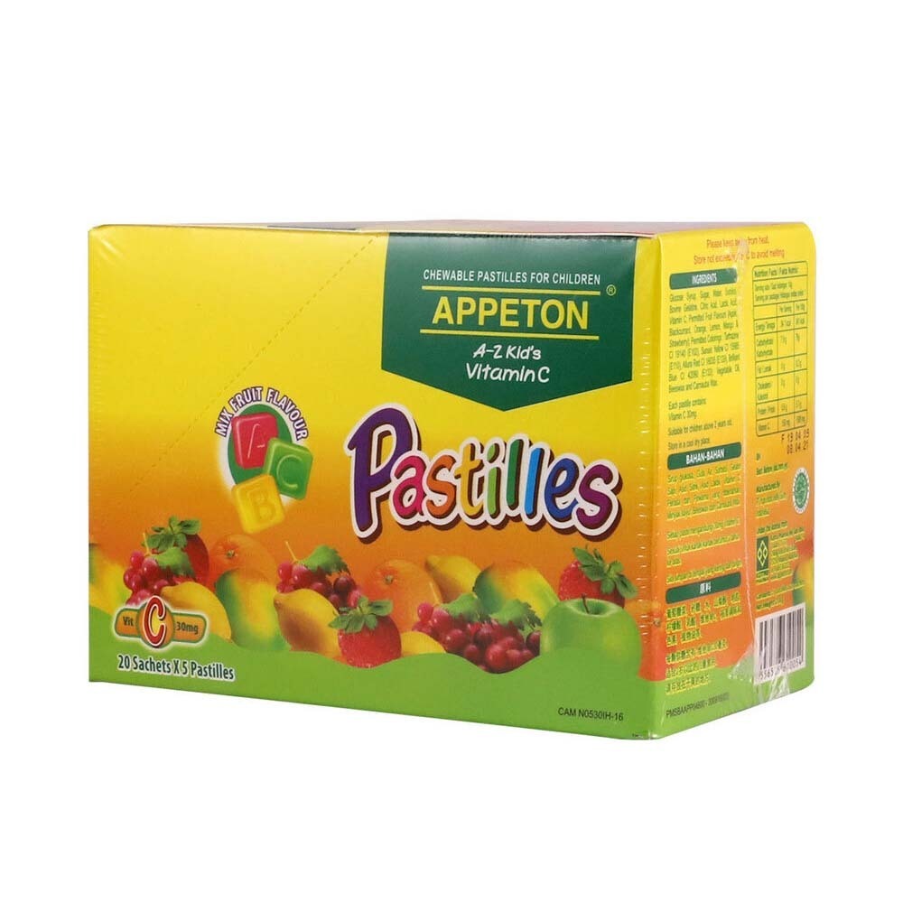 Appeton A-Z Kid`S Vitamin C 5Pastilles 1X20