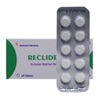 Reclide Mr 60 Gliclazide 60MG 10Tablets 1X2