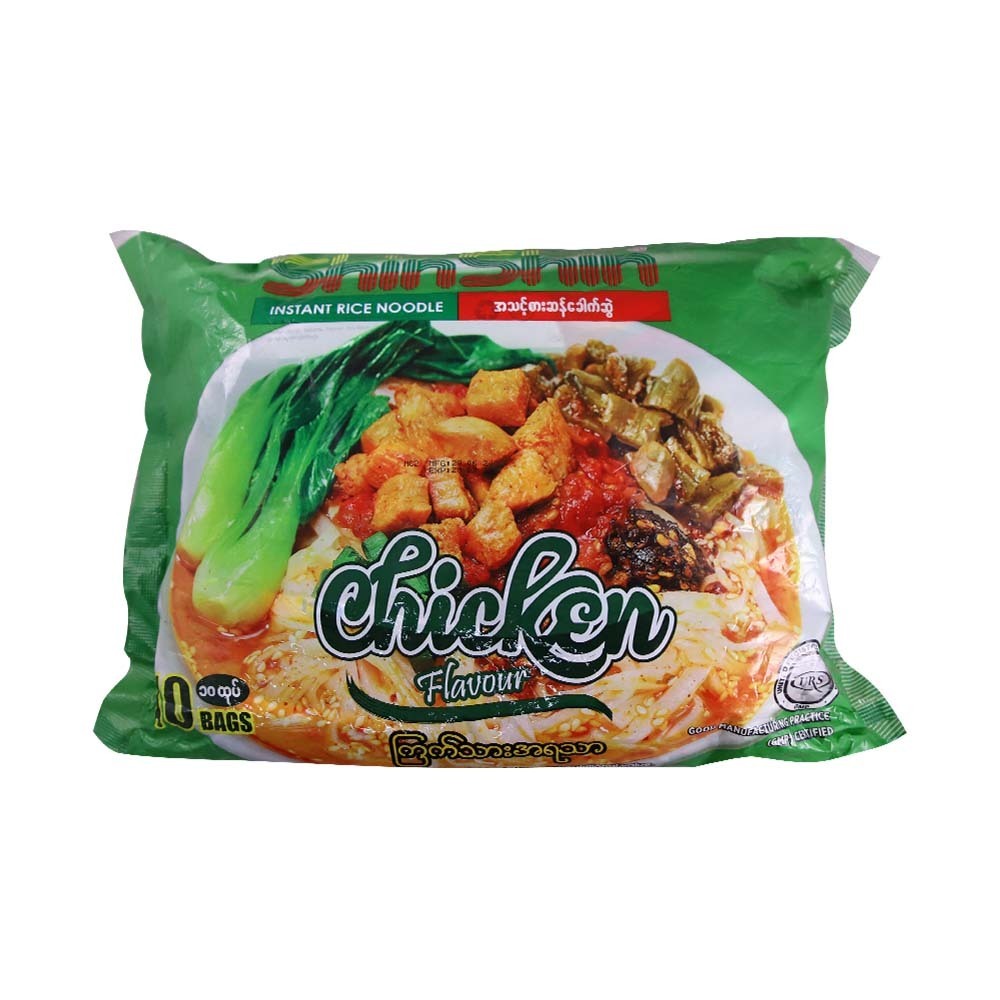 Shin Shin Inst Noodle Chk Flavoured 60Gx10