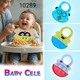 Baby Cele Waterproof Silicone Baby Bib with Food Catcher 1PC Random 10289