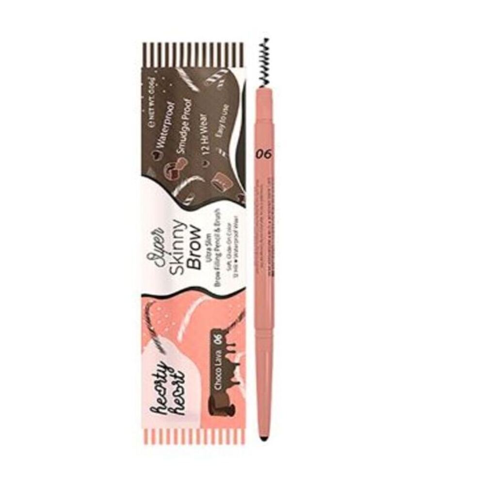 Hearty Heart Super Skinny Brow 0.06G (06 Choco Lava)