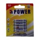 Power Battery Aaa Size 4PCS (Card)