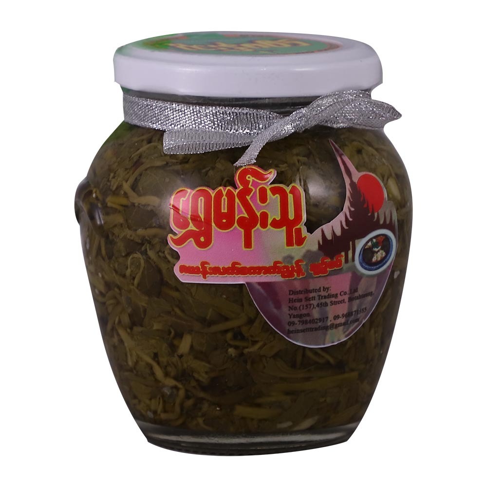 Shwe Man Thu Pickled Zayan Tea Spicy&Sour 400G