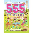 555 Stickers Holiday And Play