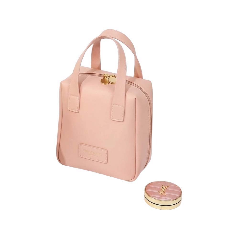 Beauty House Makeup Bag & Cosmetic Organizer (Pink)